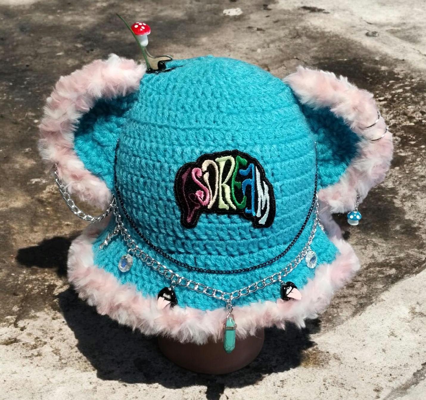 LSDream Festival Bear Ear Bucket Hat