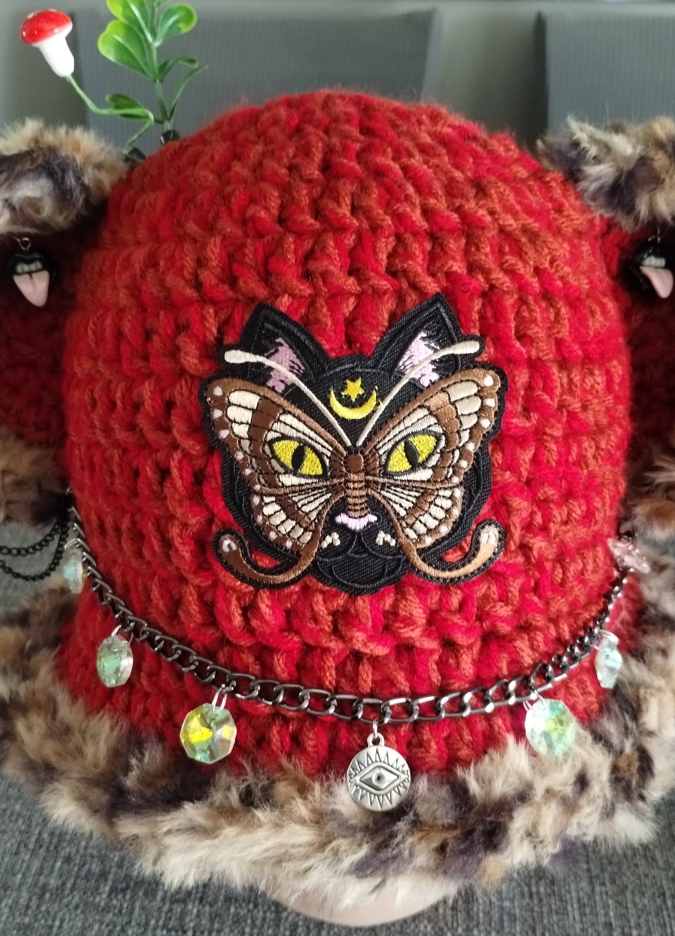 Kitty Bear Ear Bucket Hat